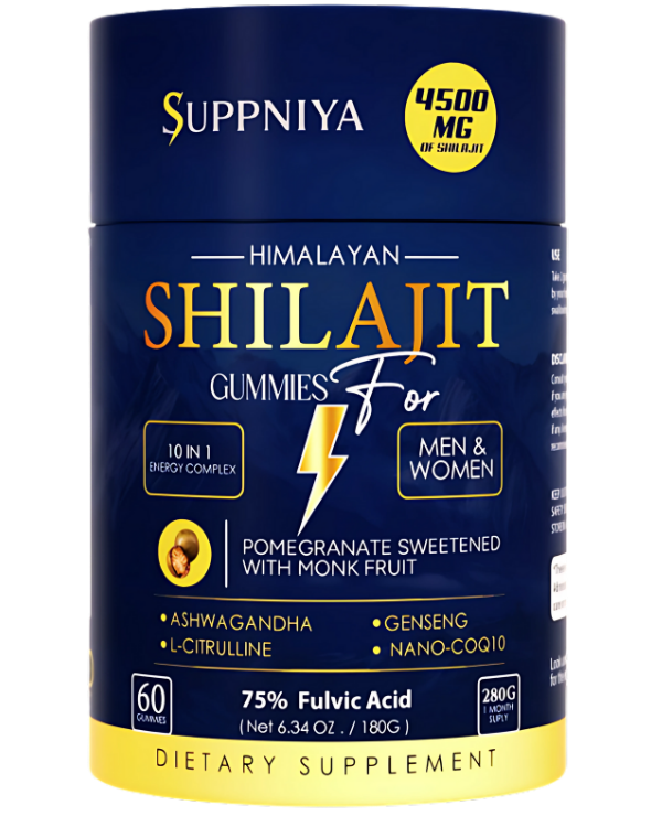 Suppniya™ Shilajit Gummies